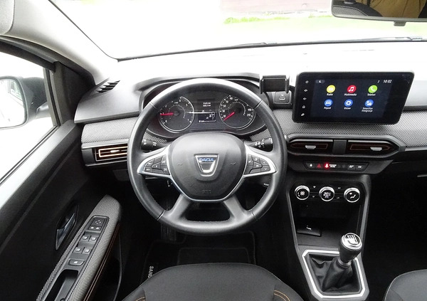 Dacia Sandero cena 49900 przebieg: 51000, rok produkcji 2021 z Wągrowiec małe 67